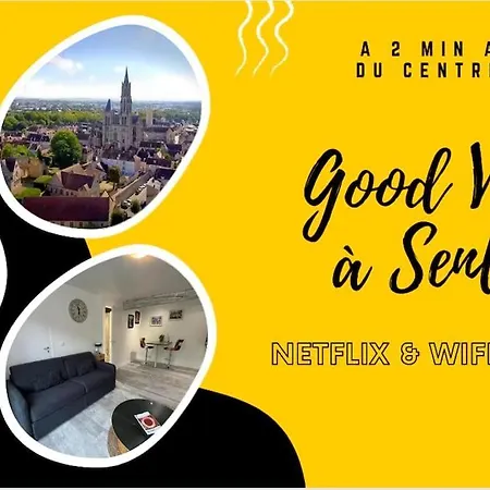 Appartement Good vibes à Senlis à Senlis  Extérieur photo